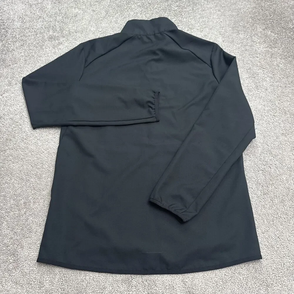 Nike Dri-Fit USF Univ San Francisco Rec Sports Track Jacket Mens Small Black